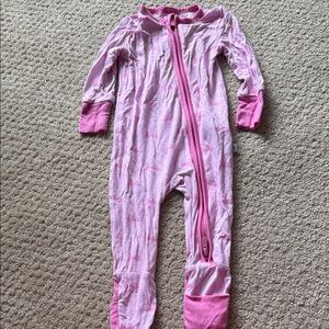 Posh Peanut BARBIE Pink Footed One Piece